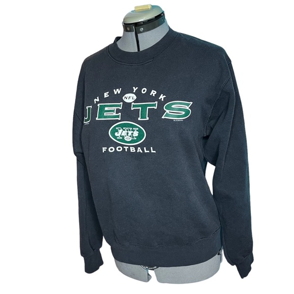 Vintage Lee Sport 90s NY Jets Crewneck Pullover Size Large NFL Football - Picture 5 of 9